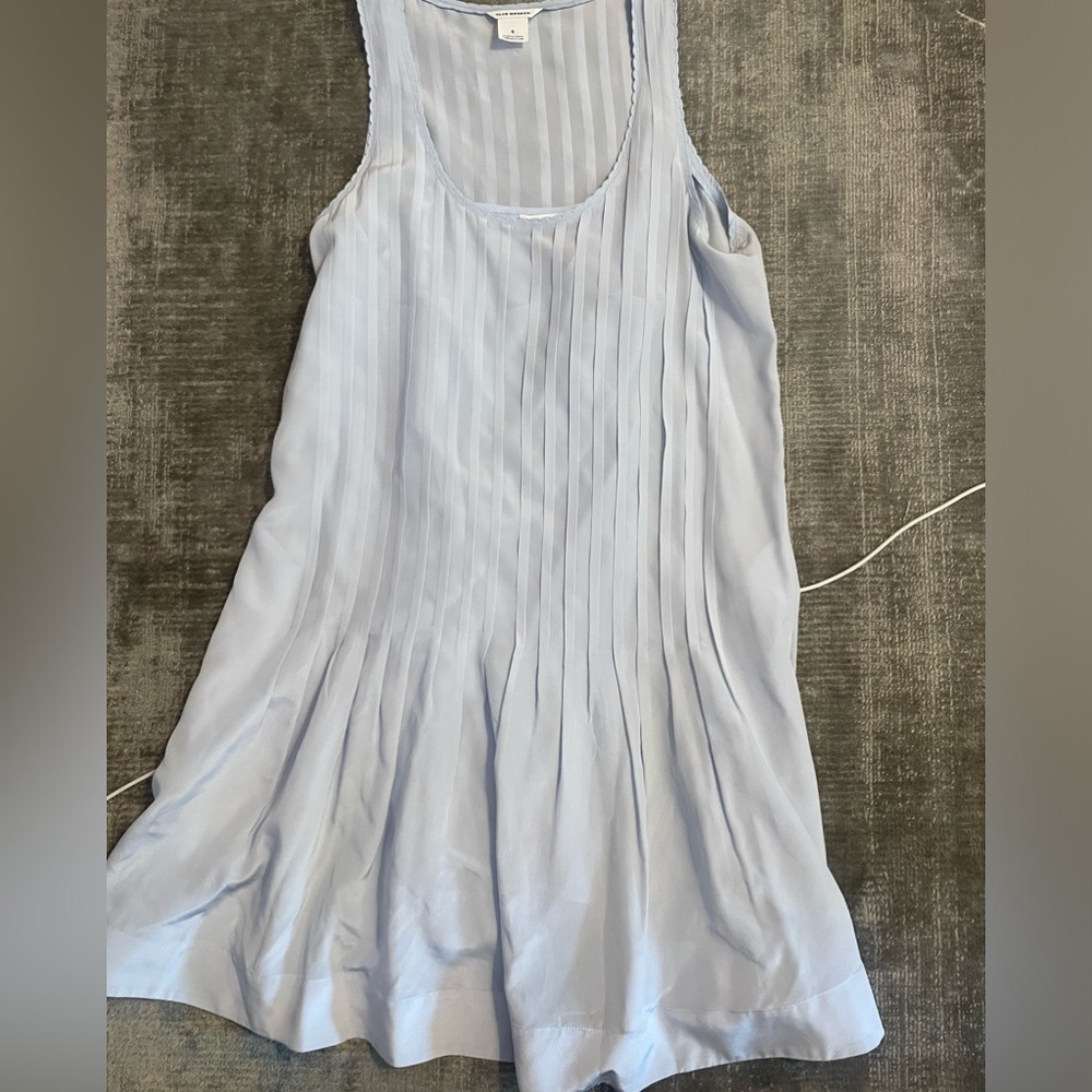 club monaco blue dress size 0 (can fit 2-6)